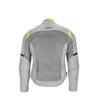 Giacca donna estiva Acerbis Ramsey vented 2.0 grigio giallo
