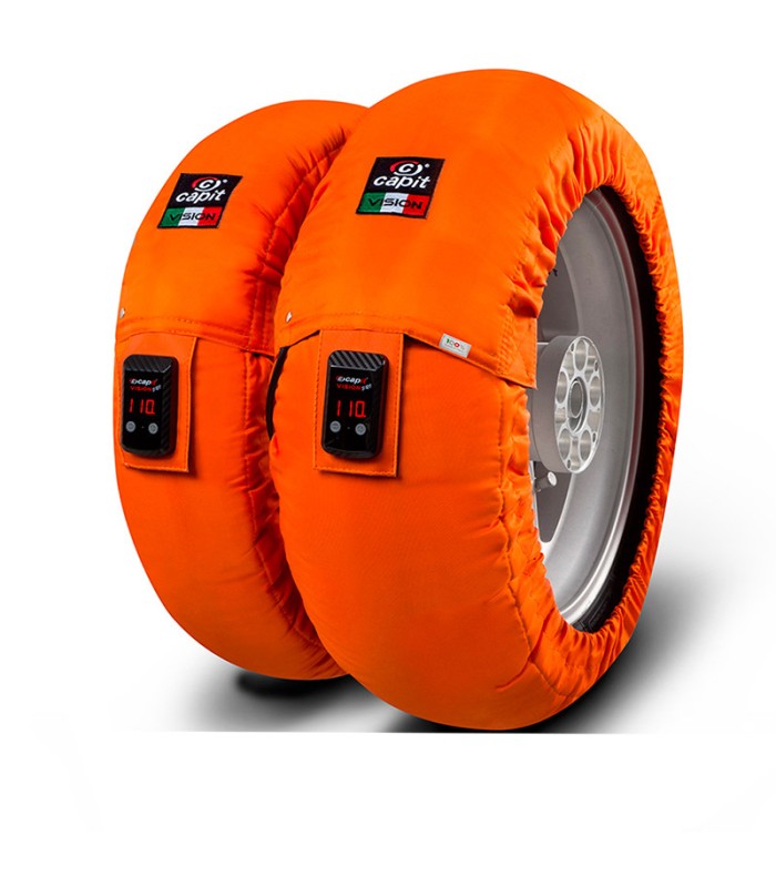 Termocoperte Moto Capit Suprema Vision M/L arancio