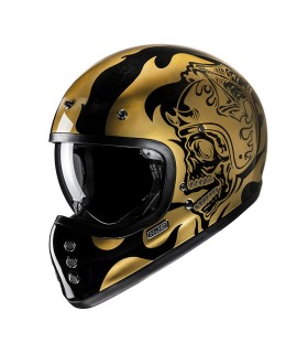 Casco Hjc V60 Flame oro