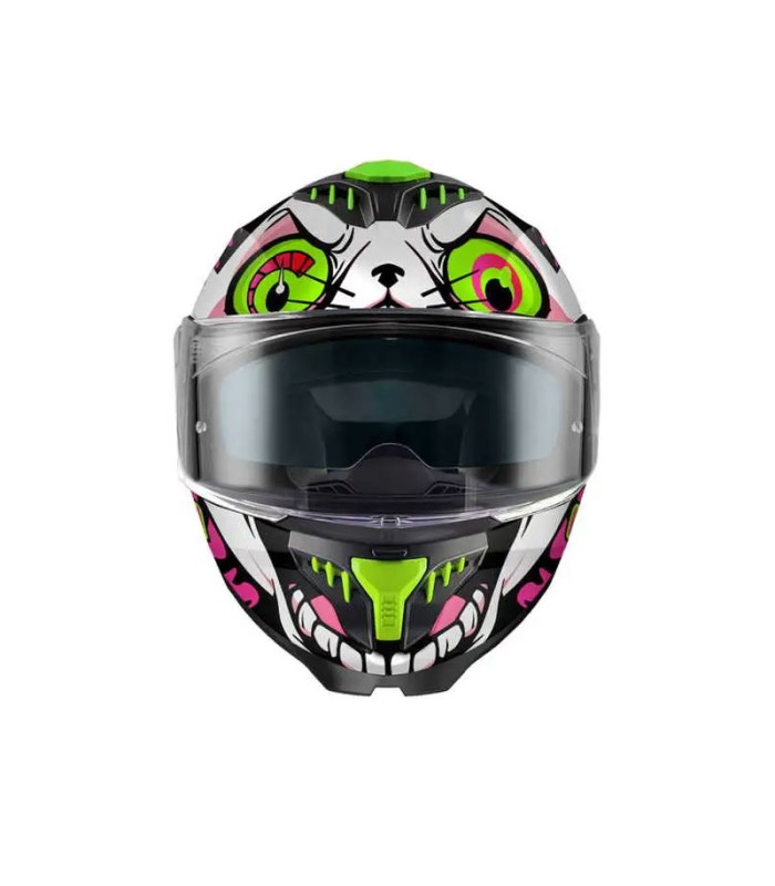 Casque Premier Typhoon BU 18 BM blanc fuchsia