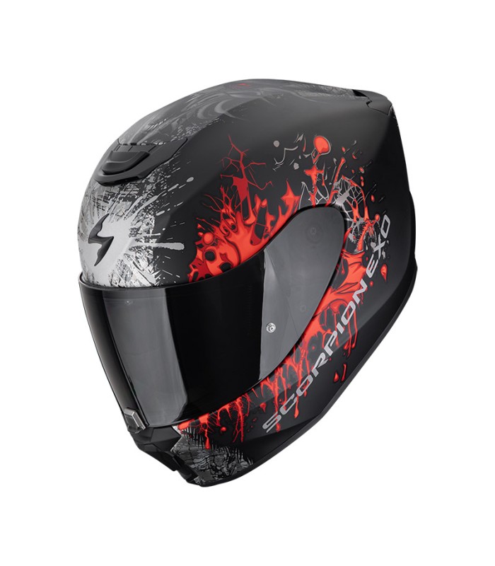 Motorrad helm Scorpion Exo 391 Wolf matt
