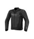 Giacca in pelle Alpinestars GP Force V2 nero