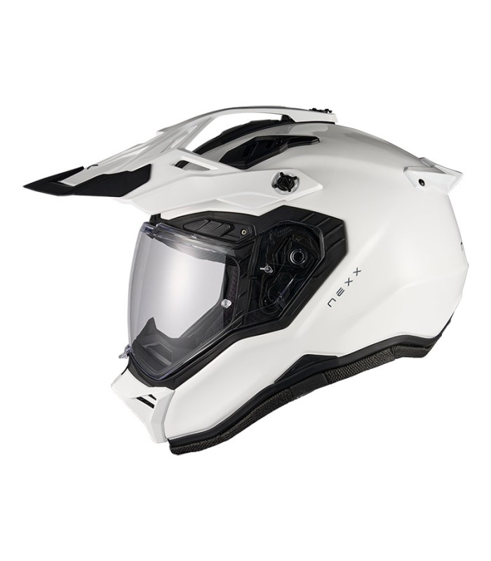 Nexx X.Rally Plain white helmet