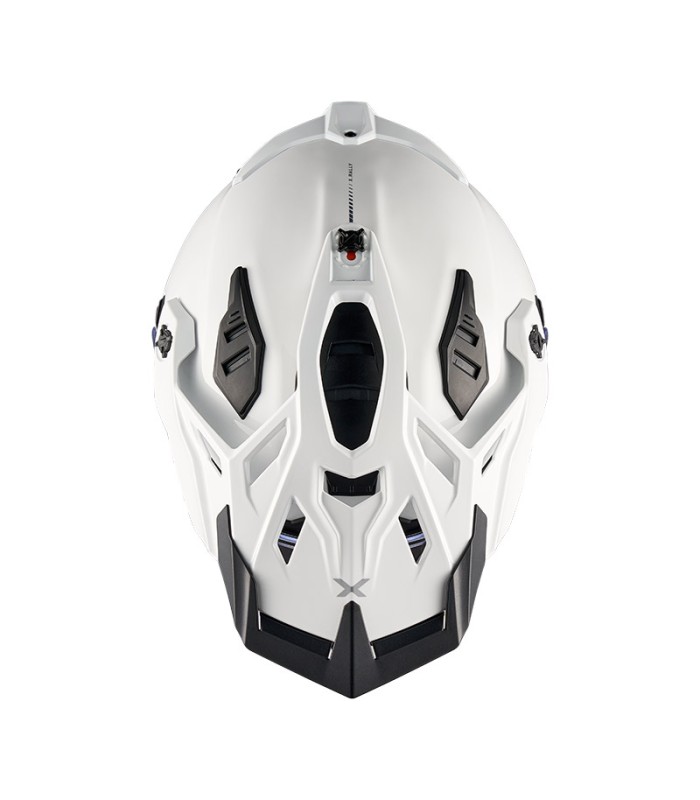Nexx X.Rally Plain white helmet