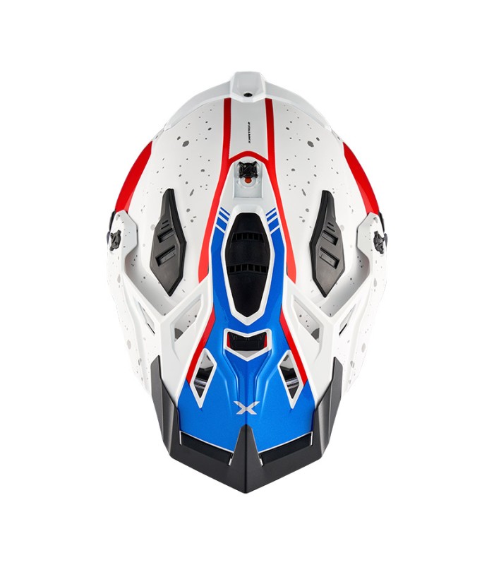 Nexx X.Rally Yuma red blue helmet