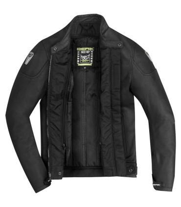 Berik Lj Sport Classic black leather jacket