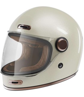 Stormer History white pearl helmet