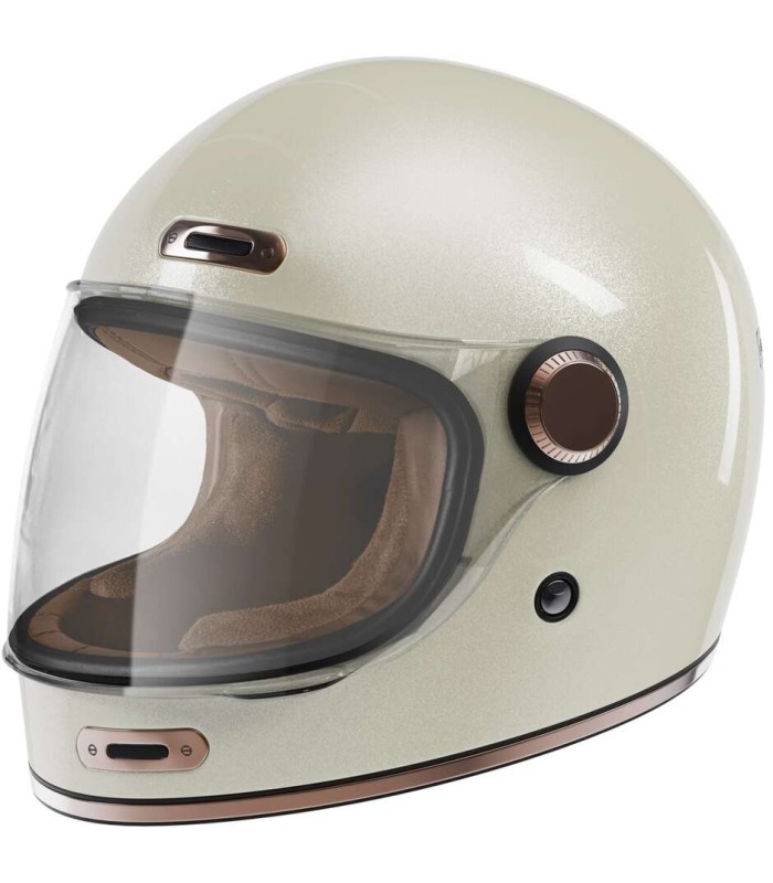 Casco Stormer History bianco perlato