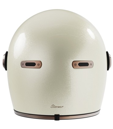 Stormer History white pearl helmet