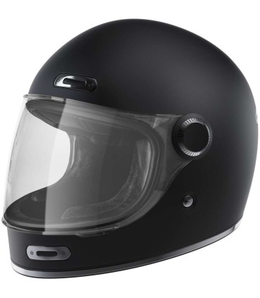 Casco Stormer History nero opaco