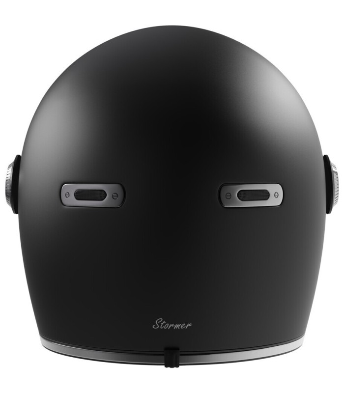 Helm Stormer History schwarz matt