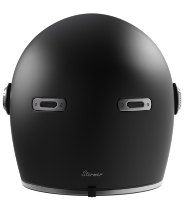 Casco Stormer History nero opaco