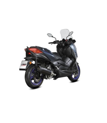 Auspuff Mivv Mover inox schwarz Yamaha XMax 300 (2021-24)