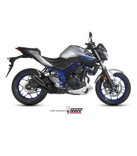 Mivv Double Gun inox Yamaha R3 (2015-24)