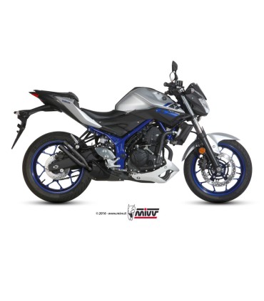 Mivv Double Gun inox Yamaha MT-03 (2015-26)