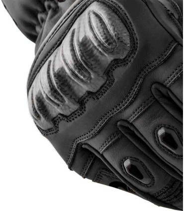 Leder handschuhe RST S-1 schwarz
