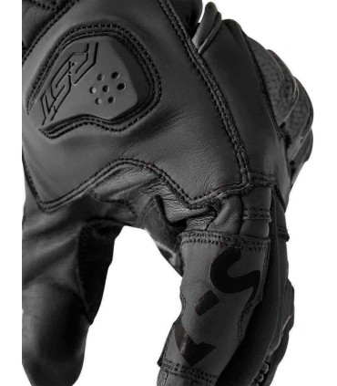 Leder handschuhe RST S-1 schwarz