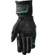 Leder handschuhe RST S-1 schwarz grun