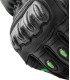 Guanti in pelle RST S-1 nero verde