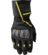 RST S-1 leather gloves black yellow