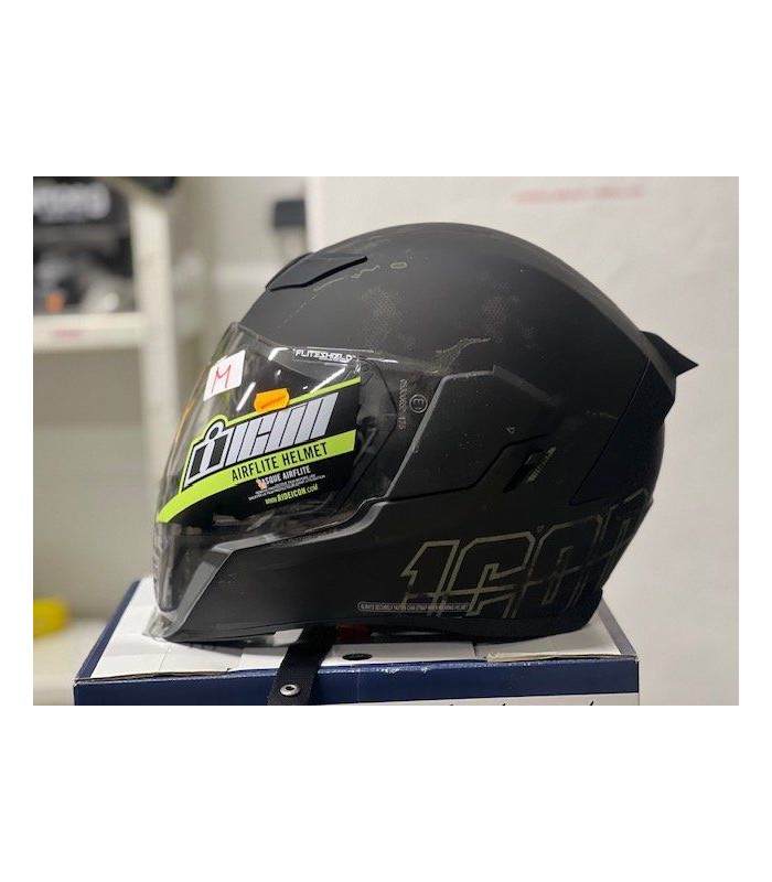 ICON AIRFLITE Demo black helmet