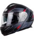 Casco moto modulare One Urban Fusion rosso