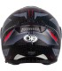 Casco moto modulare One Urban Fusion rosso