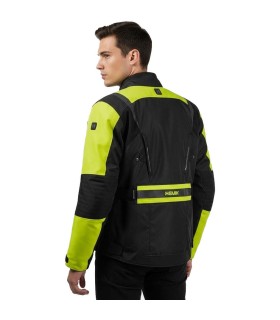 Motorrajacke Hevik Stelvio Light schwarz gelb
