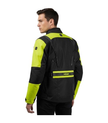 Motorrajacke Hevik Stelvio Light schwarz gelb