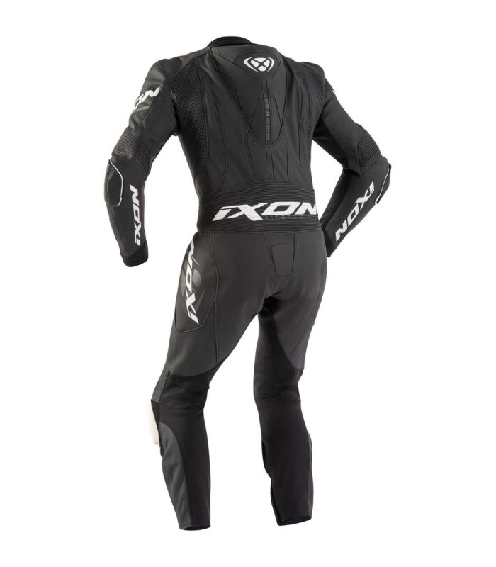 Motorrad lederkombi Ixon Jackal schwarz