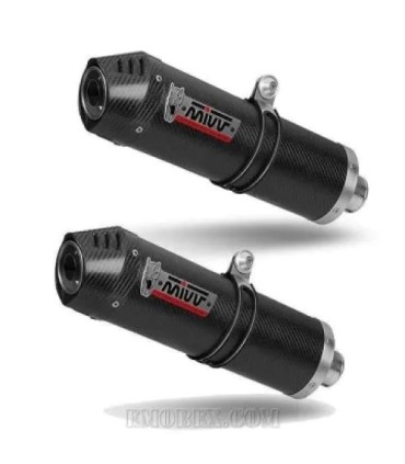 Echappement Mivv Oval Carbon Yamaha XT 660 X/R (2004-16)