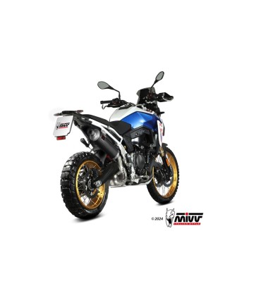 Scarico Mivv Dakar slip-on Bmw F 900 GS (2024-26) nero