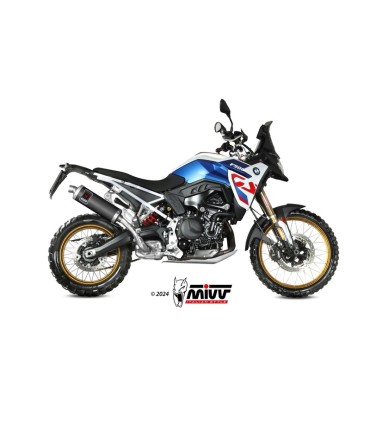 Scarico Mivv Dakar slip-on Bmw F 900 GS (2024-26) nero