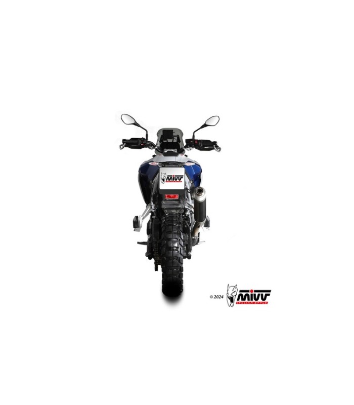Scarico Mivv Dakar slip-on Bmw F 900 GS (2024-26) nero