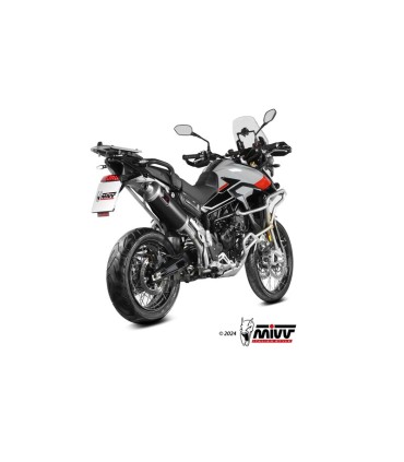 Mivv Dakar Triumph Tiger 900 GT/Pro/Rally (2021-26) exhaust