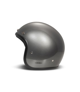 Helm vintage DMD Retro Metallic grau
