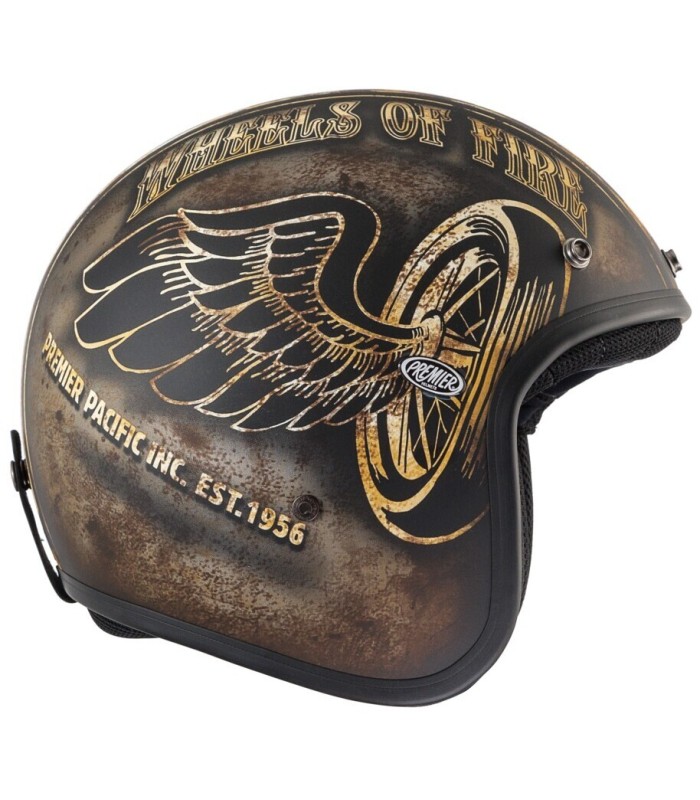Helm jet Premier Classic Op 9 Bm