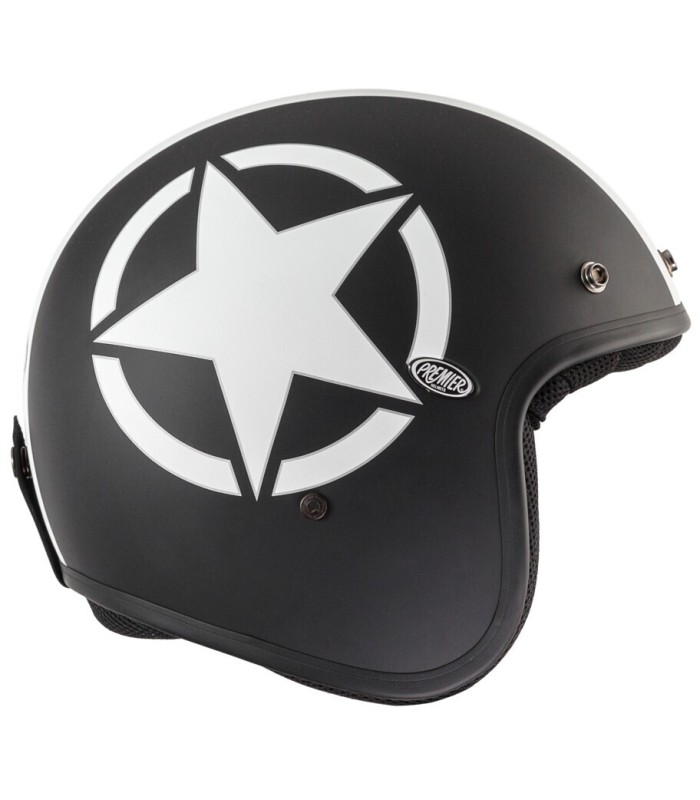 Helm jet Premier Classic Star 9 Bm