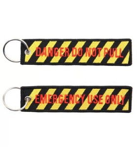keychain Danger do not pull