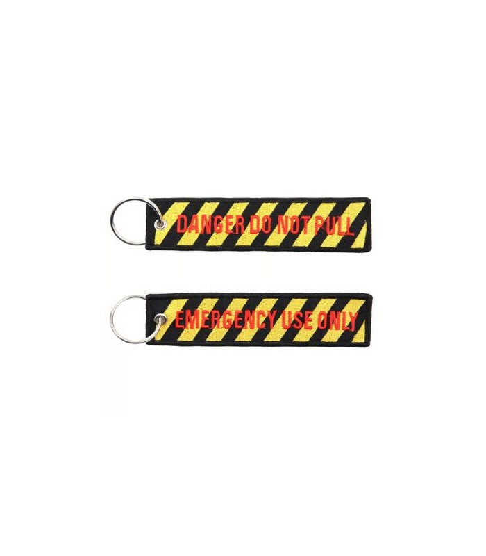 keychain Danger do not pull