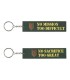 keychain No Mission/Sacrifice