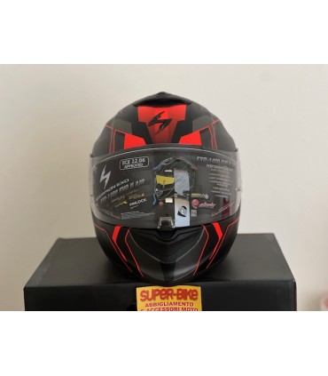 Casque Scorpion Exo 1400 Evo 2 Air Intensio rouge mat