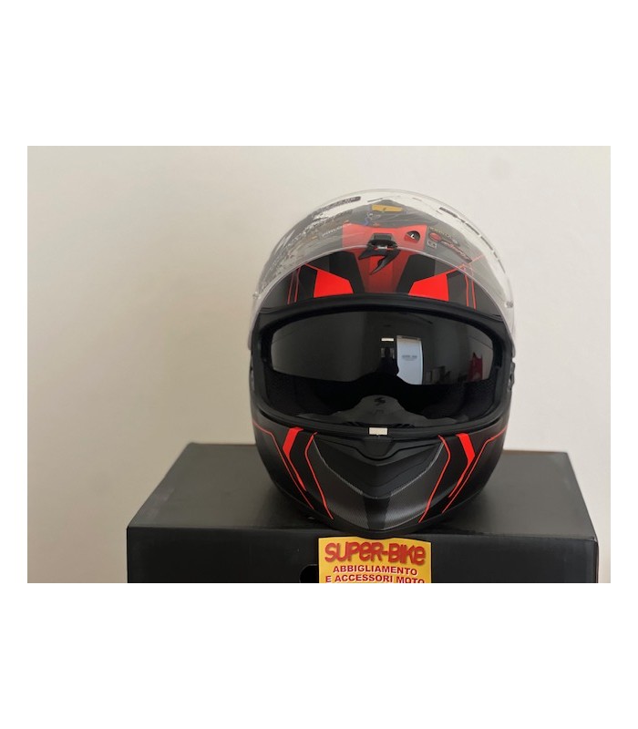 Helm Scorpion Exo 1400 Evo 2 Air Intensio rot mat