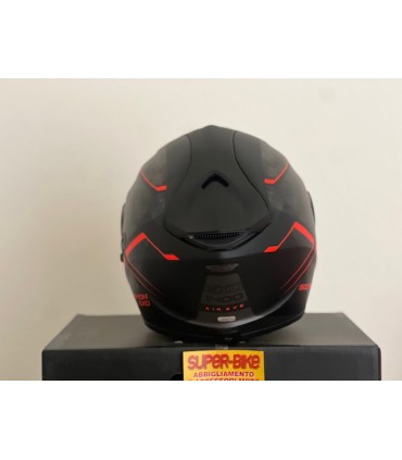 Casco Scorpion Exo 1400 Evo 2 Air Intensio rosso opaco