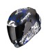 Scorpion Exo 491 Spector blue mat helmet