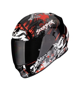 Scorpion Exo 491 Spector red helmet