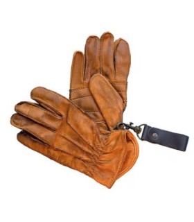 13 1/2 LOWLANDER GLOVES COGNAC
