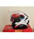 Casque jet LS2 OF618 Verso 2 Air blanc bleu