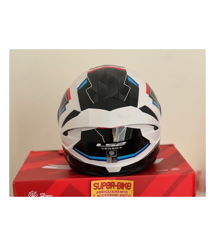 Jet LS2 OF618 Verso 2 Air white blue