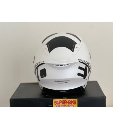 Casque jet Scorpion Exo-230 Qr blanc mat